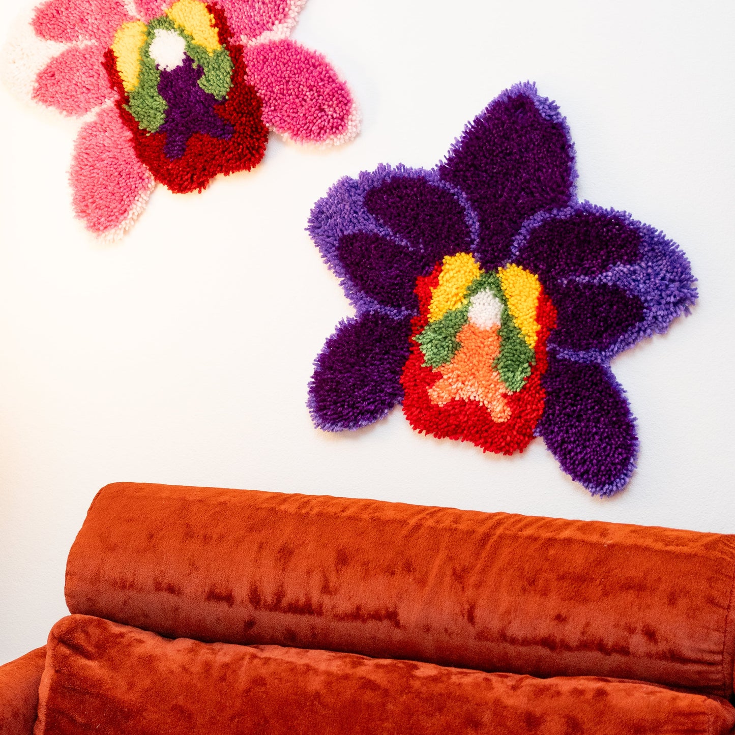 Orchid Bloom Rug Making Kit