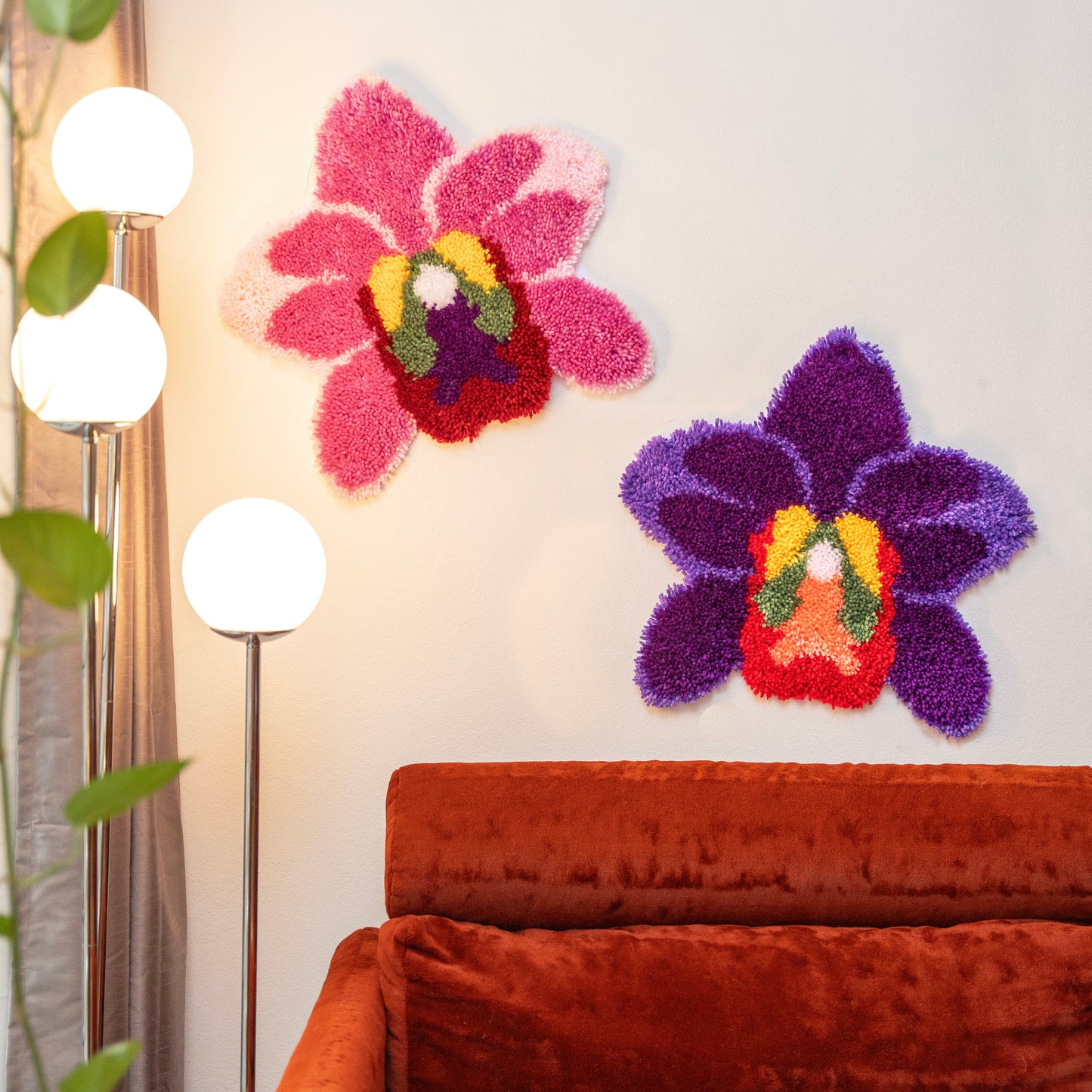 Orchid Bloom Rug Making Kit